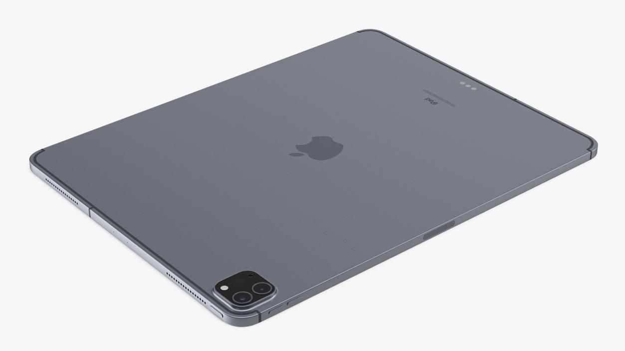 iPad Pro 2020 12.9 inch Space Grey 3D model