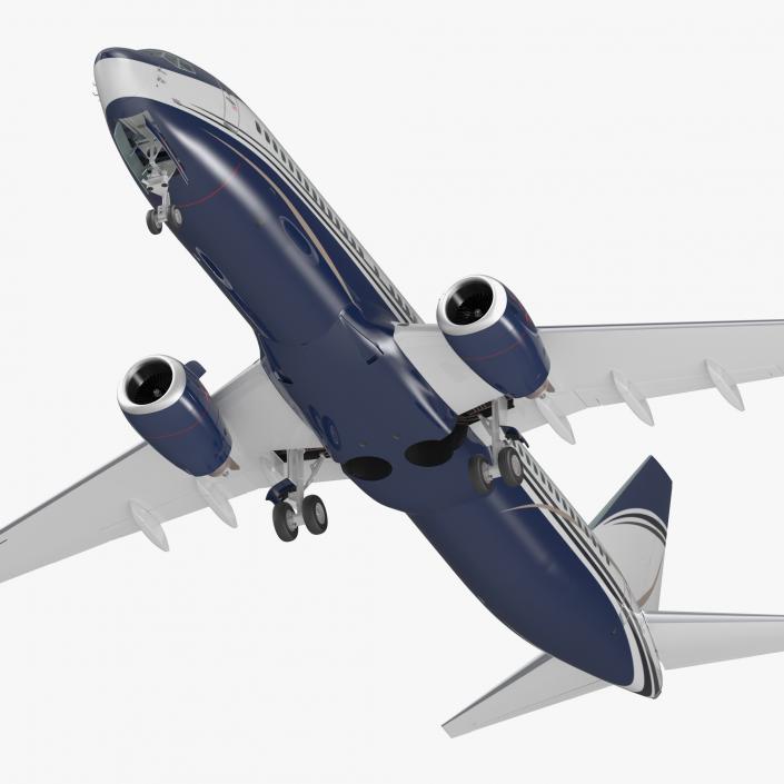 Boeing 737-800 Generic Rigged 3D model