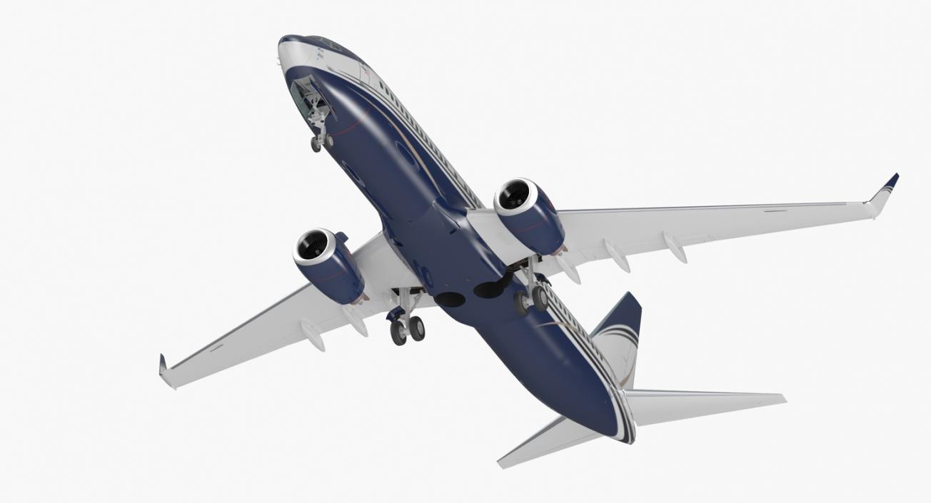 Boeing 737-800 Generic Rigged 3D model