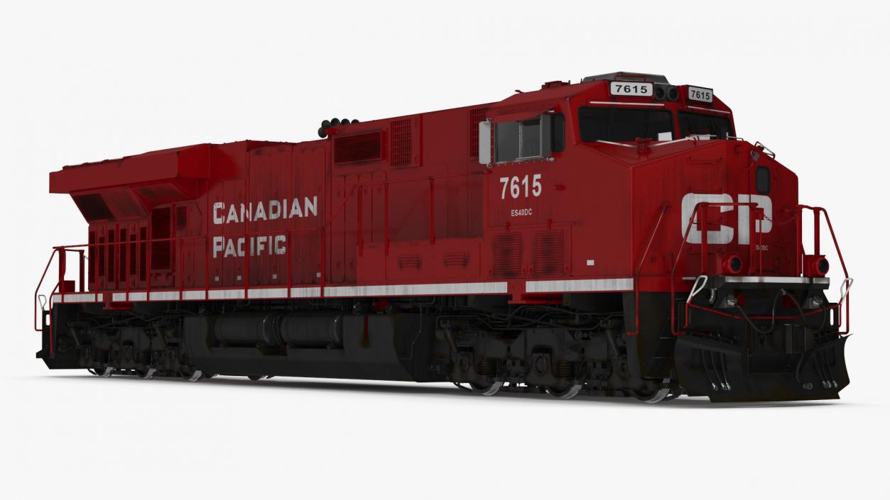 Canadian Pacific Railway Locomotive ES44AC 3D