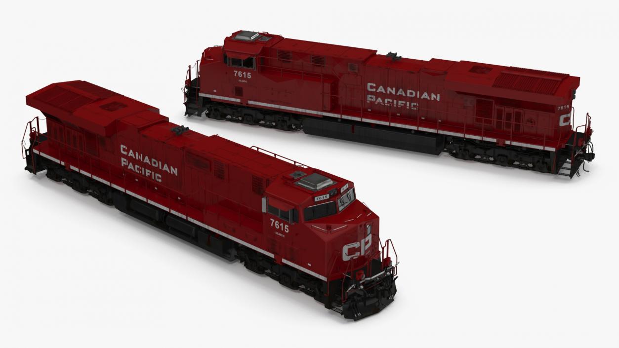 Canadian Pacific Railway Locomotive ES44AC 3D