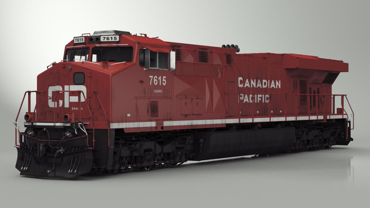 Canadian Pacific Railway Locomotive ES44AC 3D