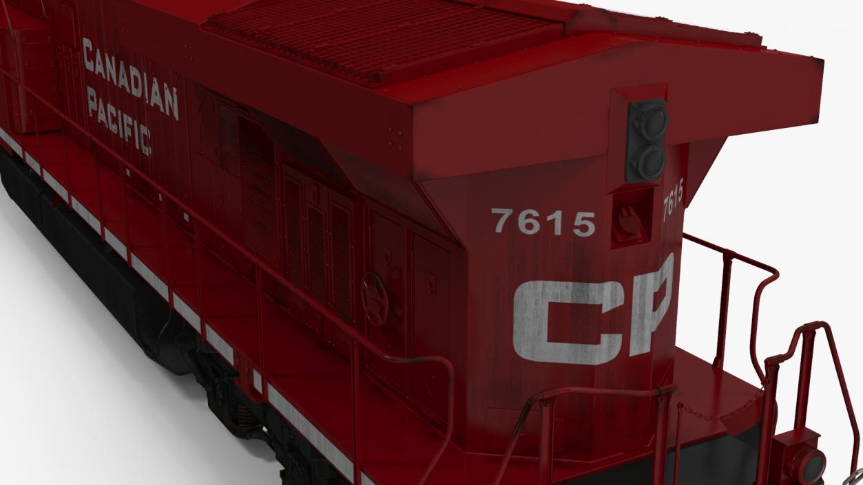 Canadian Pacific Railway Locomotive ES44AC 3D