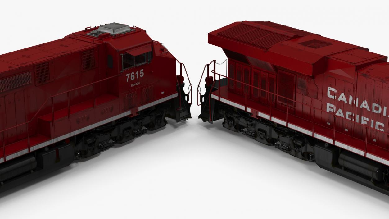 Canadian Pacific Railway Locomotive ES44AC 3D