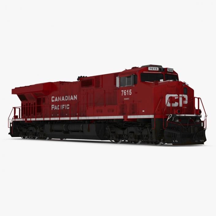 Canadian Pacific Railway Locomotive ES44AC 3D