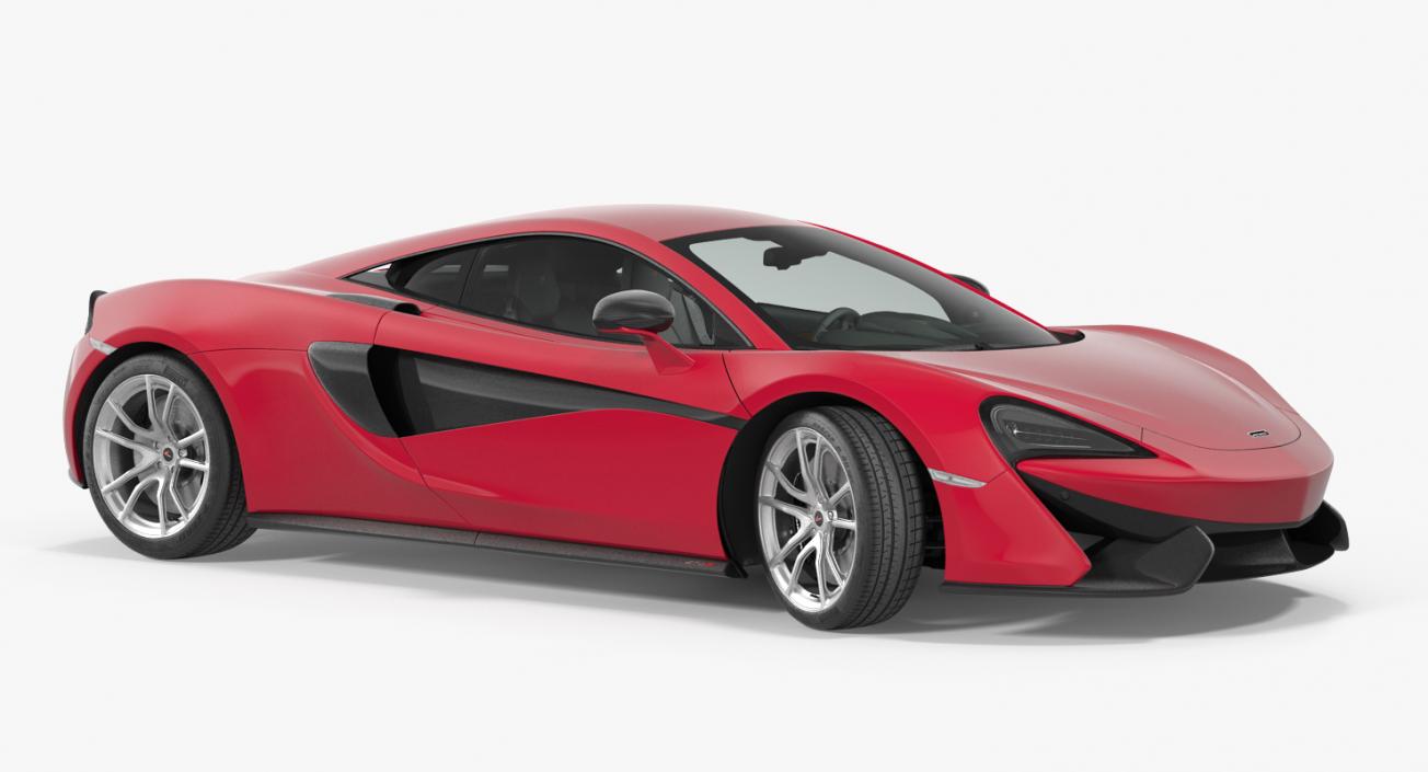 3D McLaren 570S Coupe model