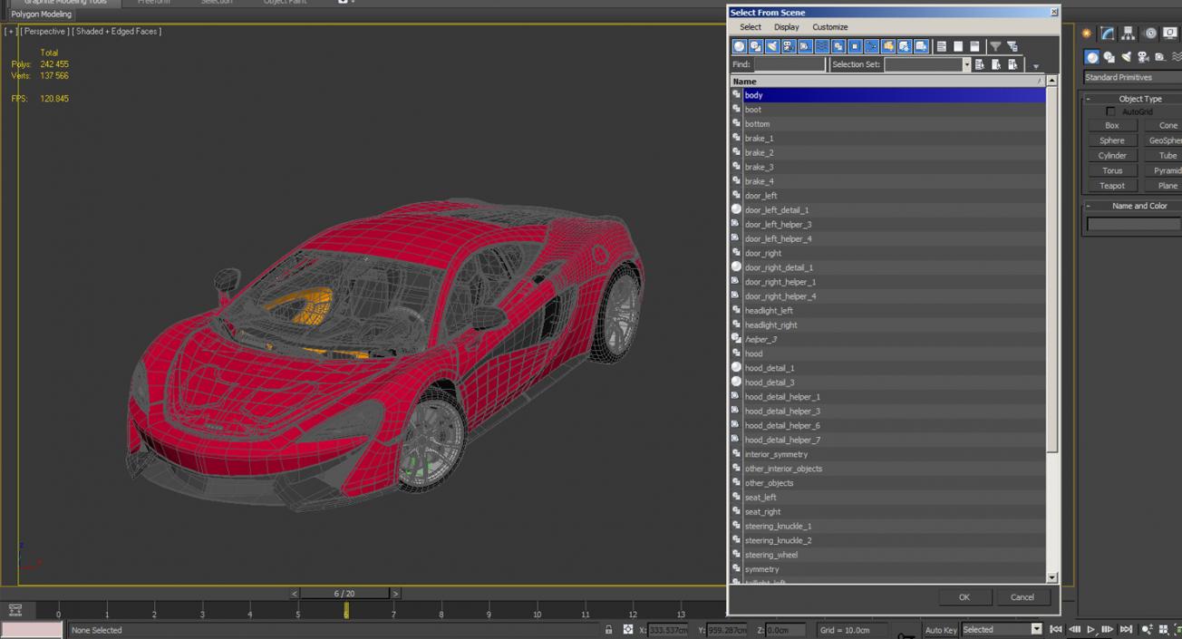 3D McLaren 570S Coupe model