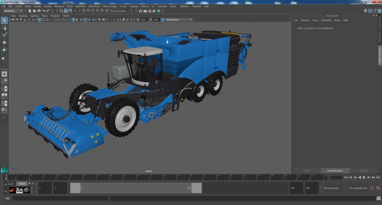 3D Potato Harvester