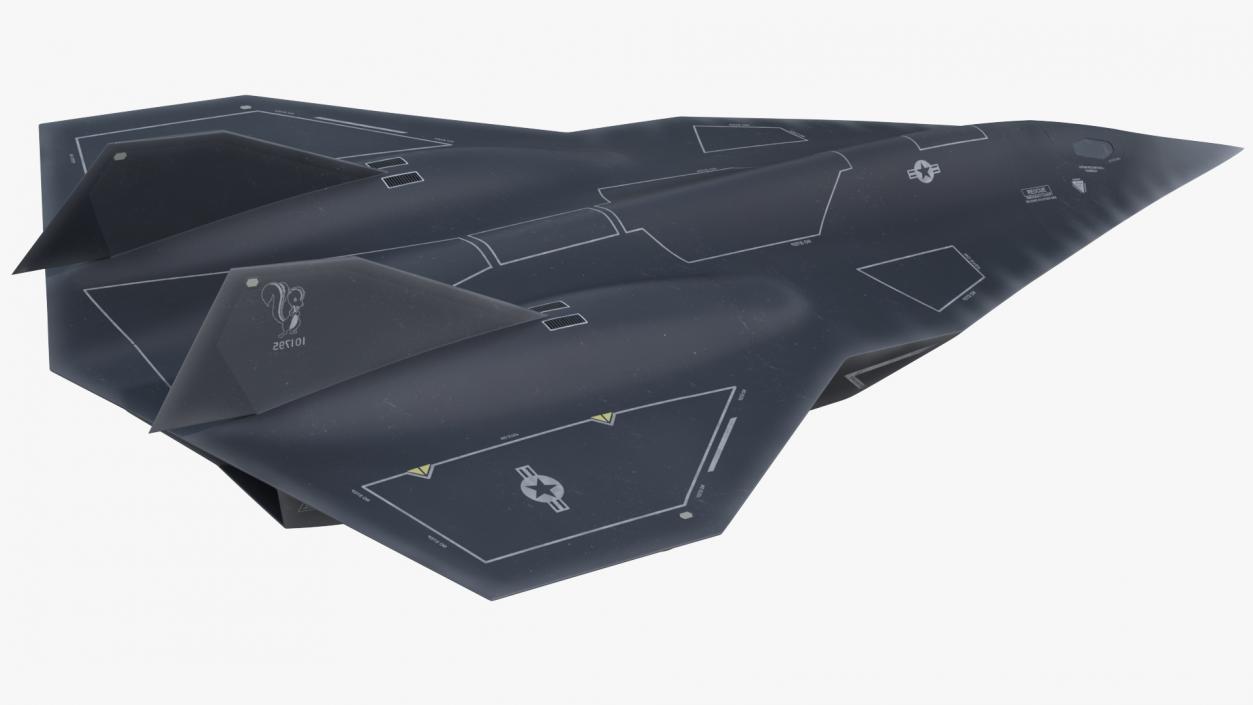 3D Lockheed SR-72 DarkStar model