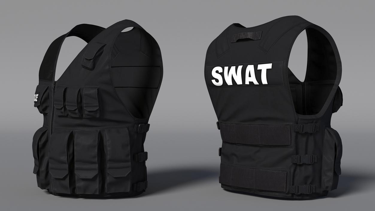 3D model Police Tactical Vest