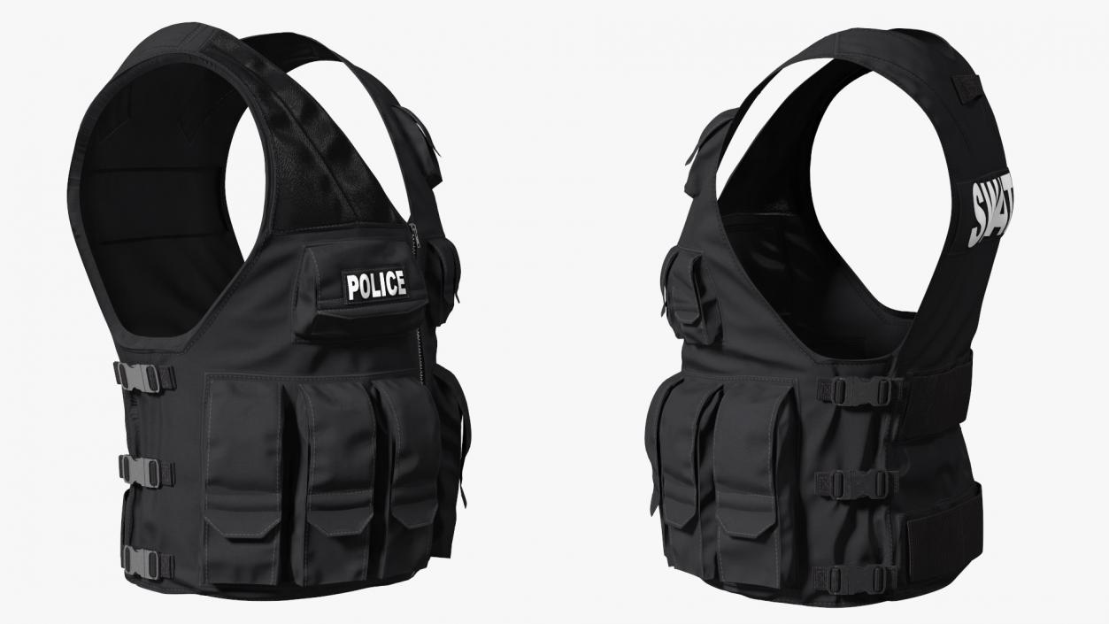 3D model Police Tactical Vest