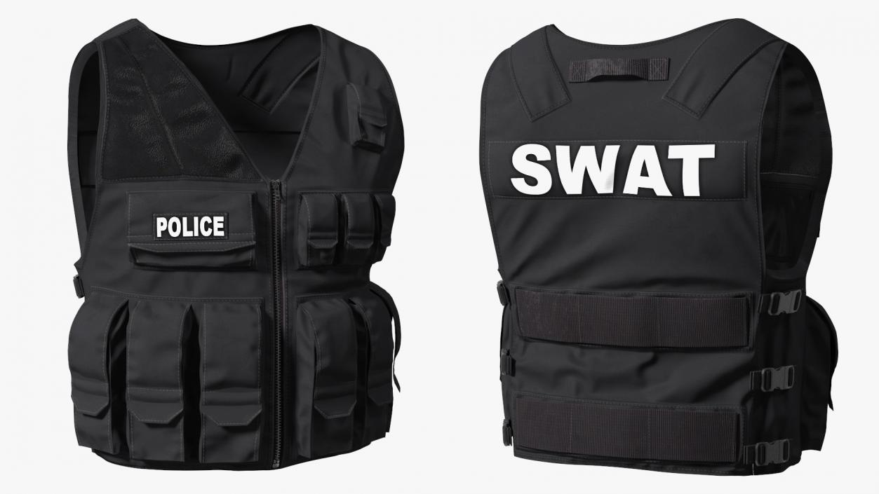 3D model Police Tactical Vest