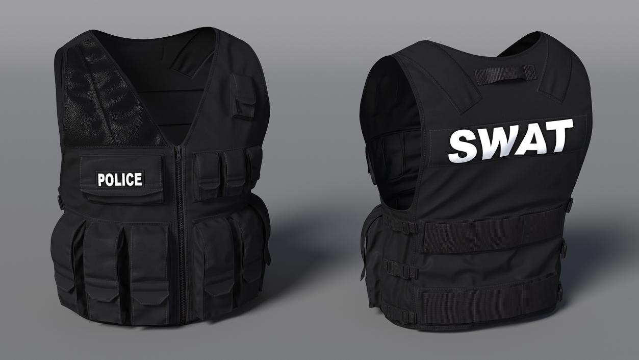 3D model Police Tactical Vest