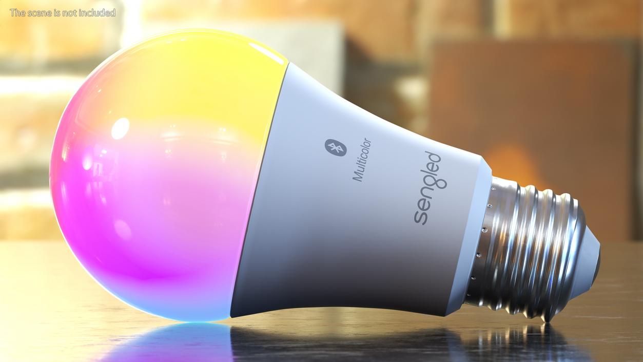 3D Smart Light Bulb Light RGB