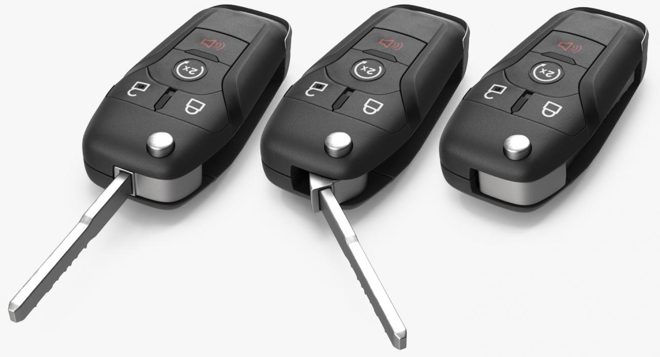 Car Keys 3D Models Collection 3D model