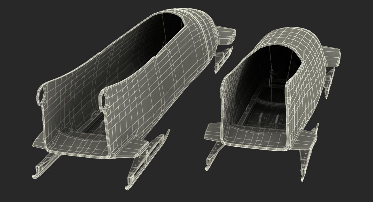 Bobsleds Collection 3D model