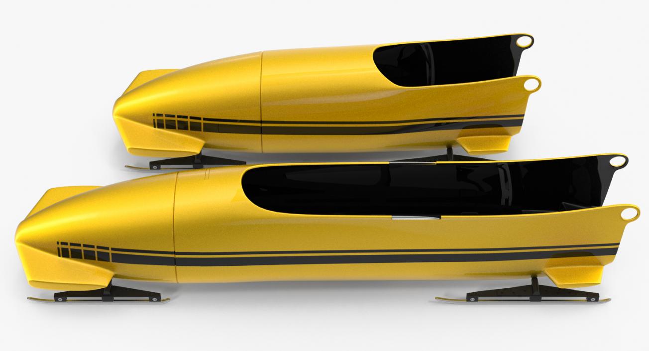 Bobsleds Collection 3D model