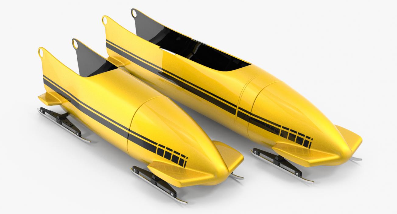 Bobsleds Collection 3D model