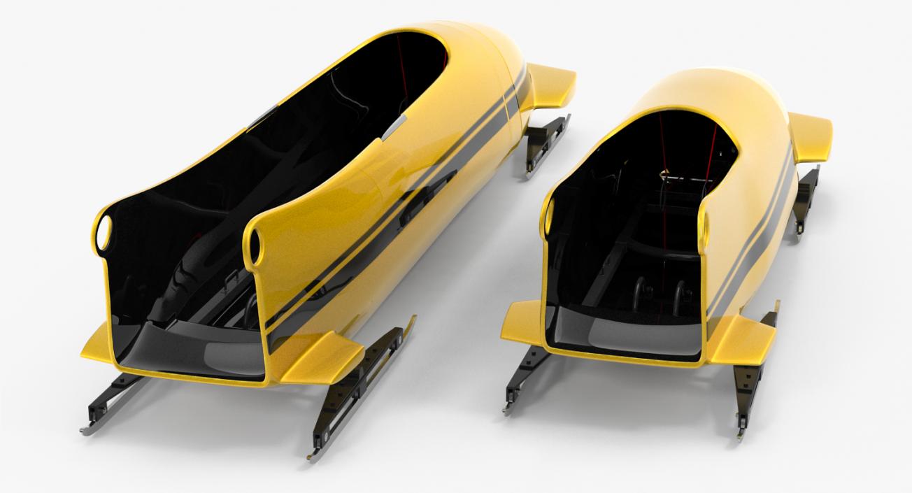 Bobsleds Collection 3D model