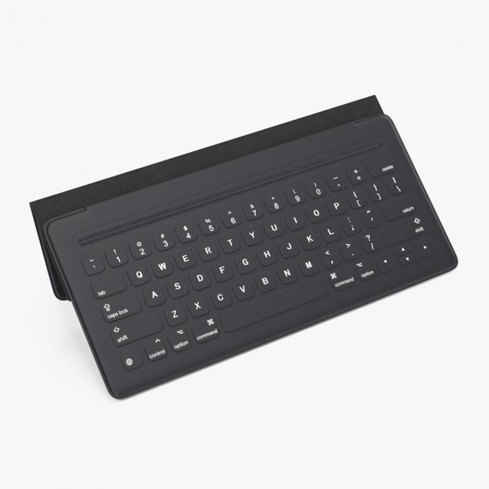 Wireless Tablet Keyboard Apple Rigged 3D