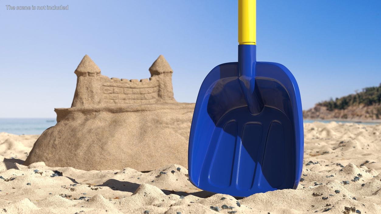 Toy Sand Shovels Collection 2 3D model