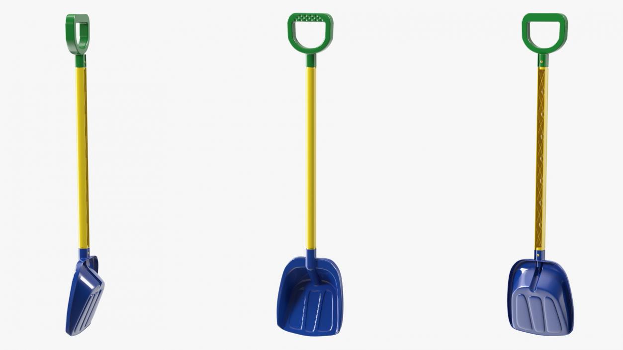 Toy Sand Shovels Collection 2 3D model