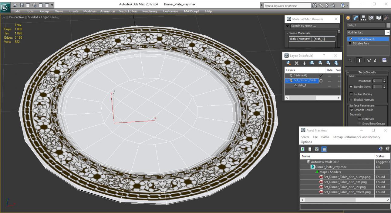 Dinner Plate 3D