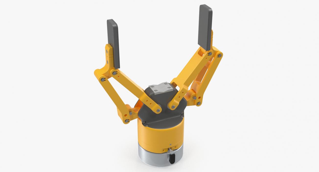 Two Finger Robot Hand Gripper Generic 3D