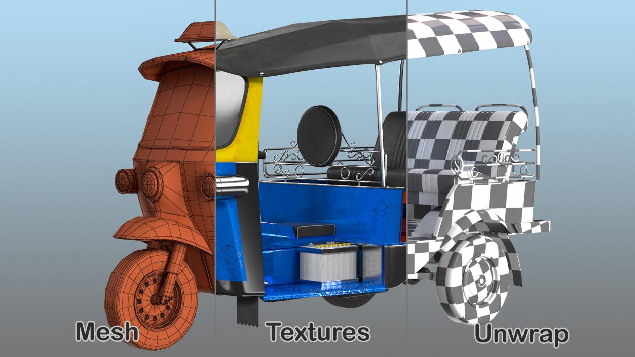 Tuk Tuk Taxi 3D