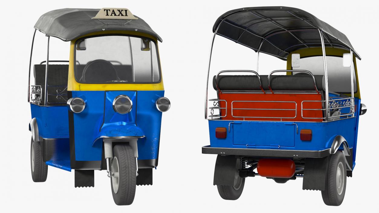 Tuk Tuk Taxi 3D