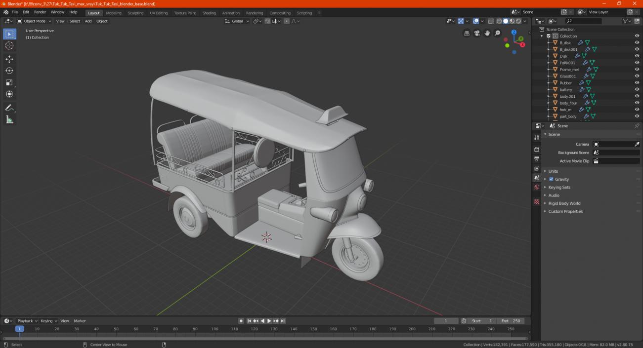 Tuk Tuk Taxi 3D