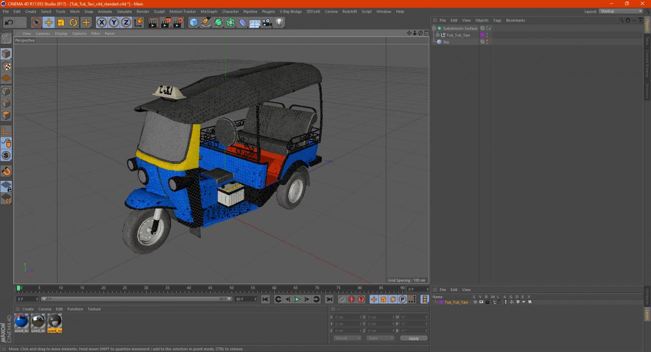 Tuk Tuk Taxi 3D