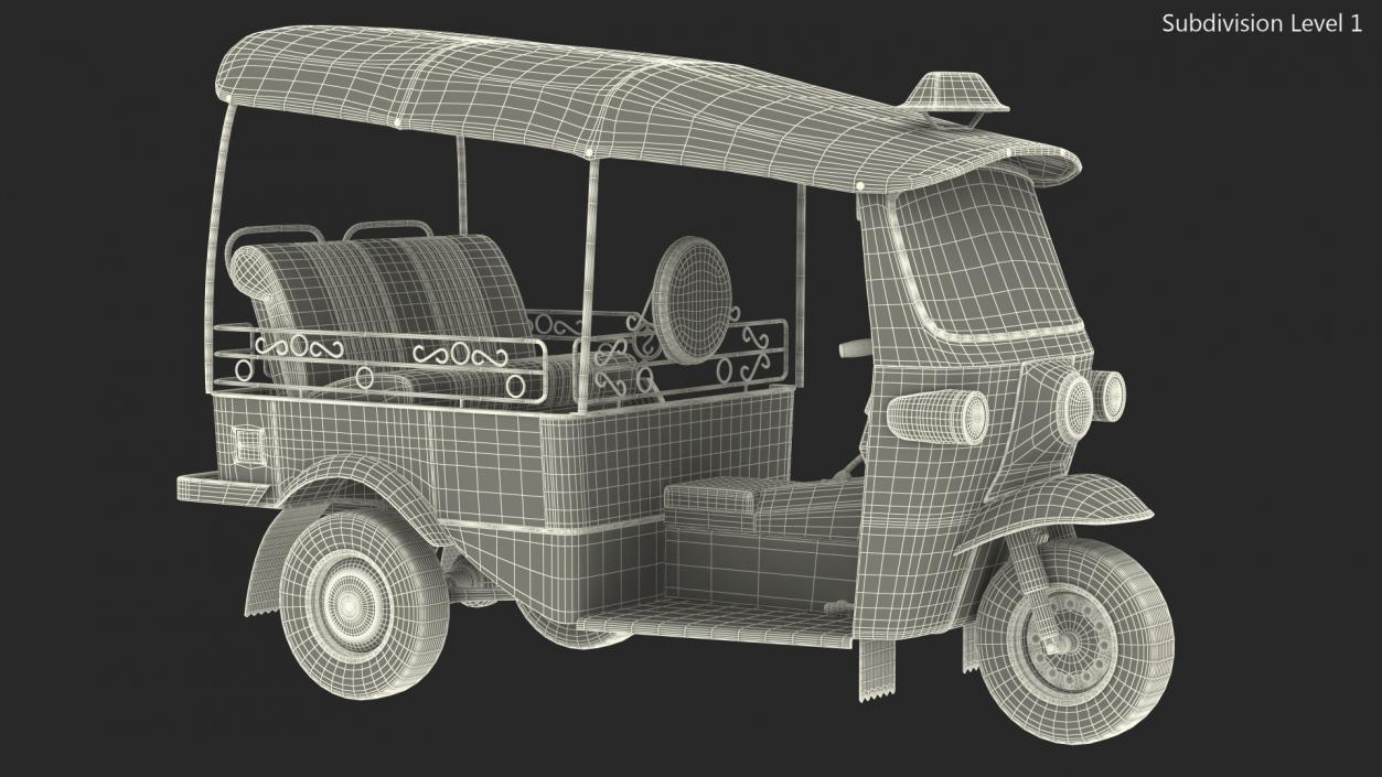 Tuk Tuk Taxi 3D