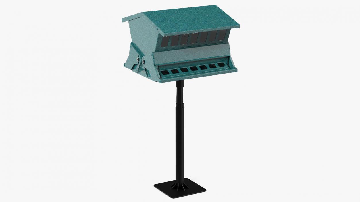 3D model Squirrel Resistant Bird Feeder Pole