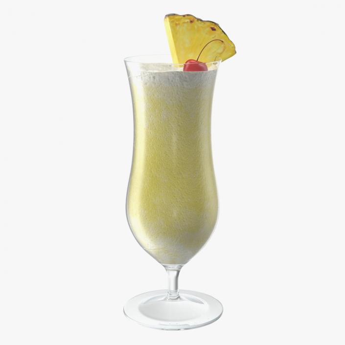 3D model Cocktail Pina Colada