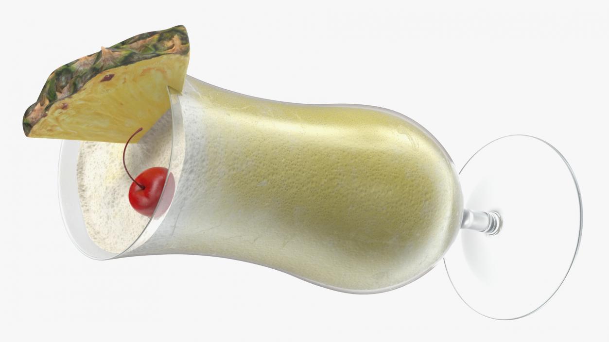 3D model Cocktail Pina Colada