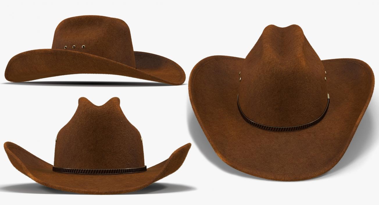 3D model Cowboy Clothes Collection