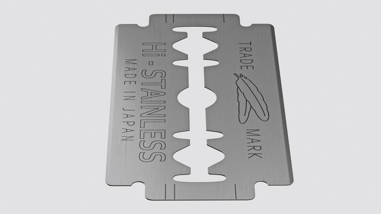 3D model Razor Blades Collection 2