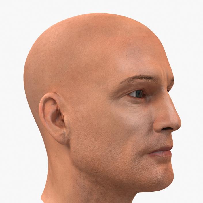 3D Male Head 6