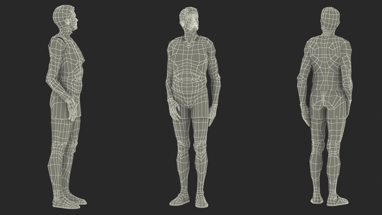 3D Emergency Transport Bed with Patient