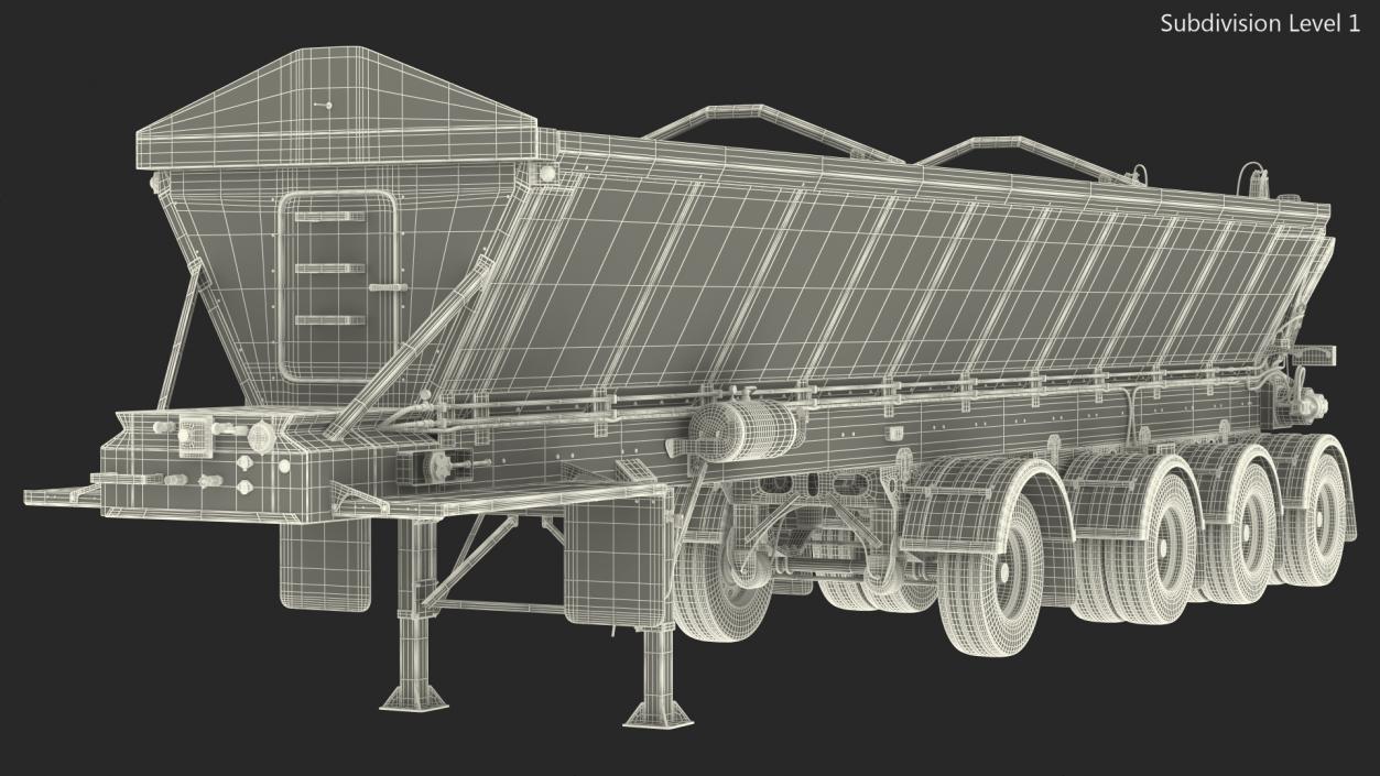 Bottom Trailer ABS LRC 3D