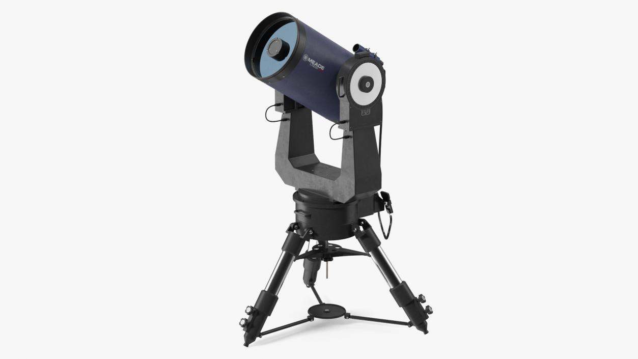 3D Meade LX200 16 Inch Telescope with Tripod