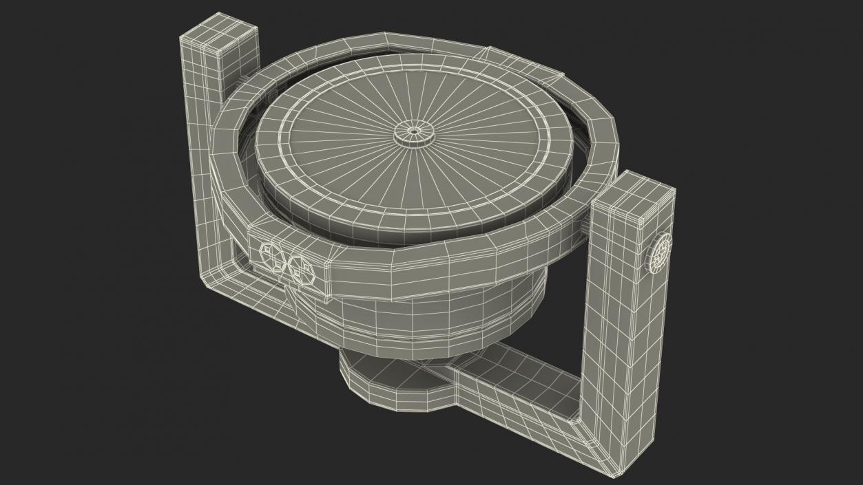 3D Large Marine Compass Steel