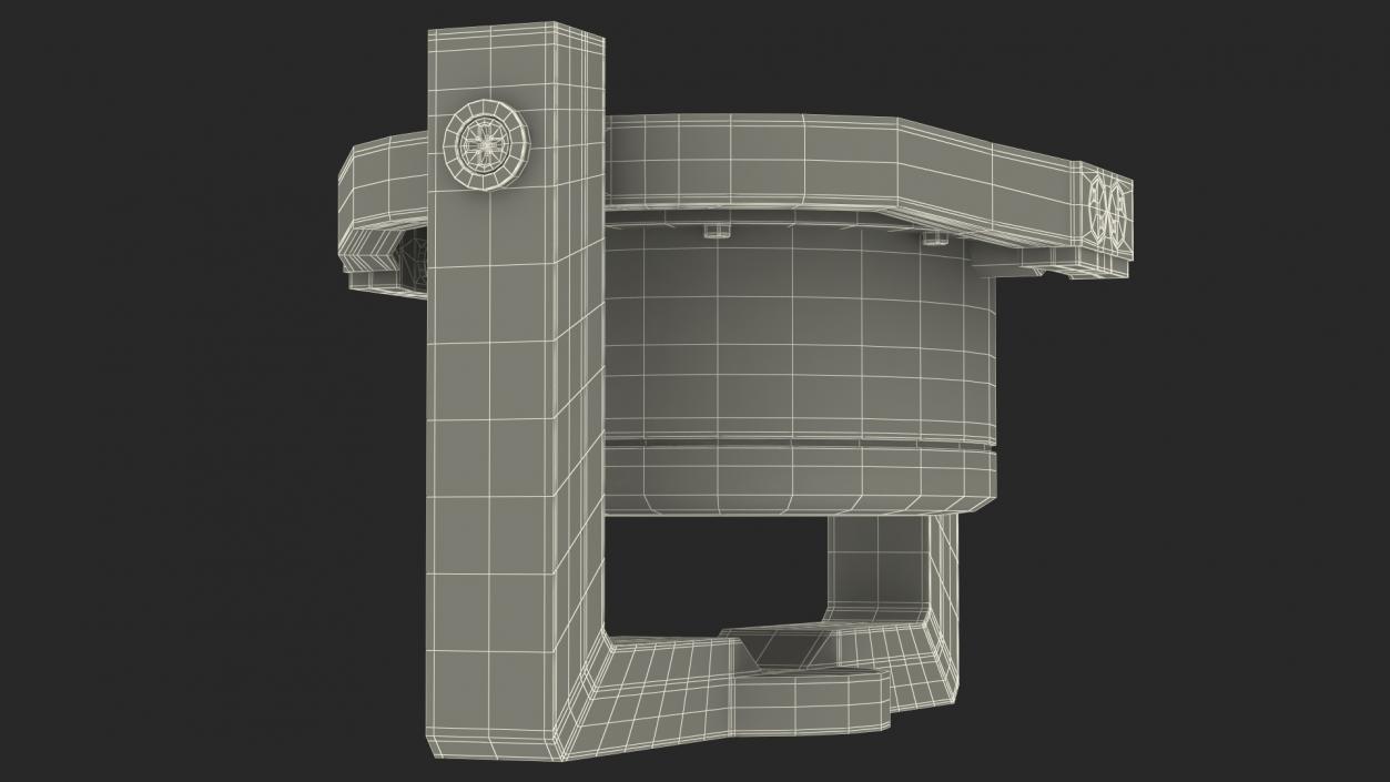 3D Large Marine Compass Steel