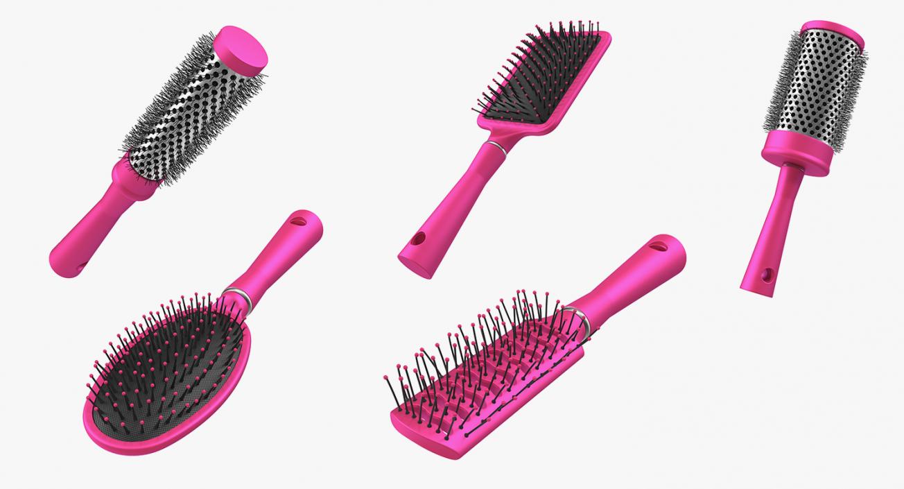 3D model Hair Brushes 3D Models Collection 2