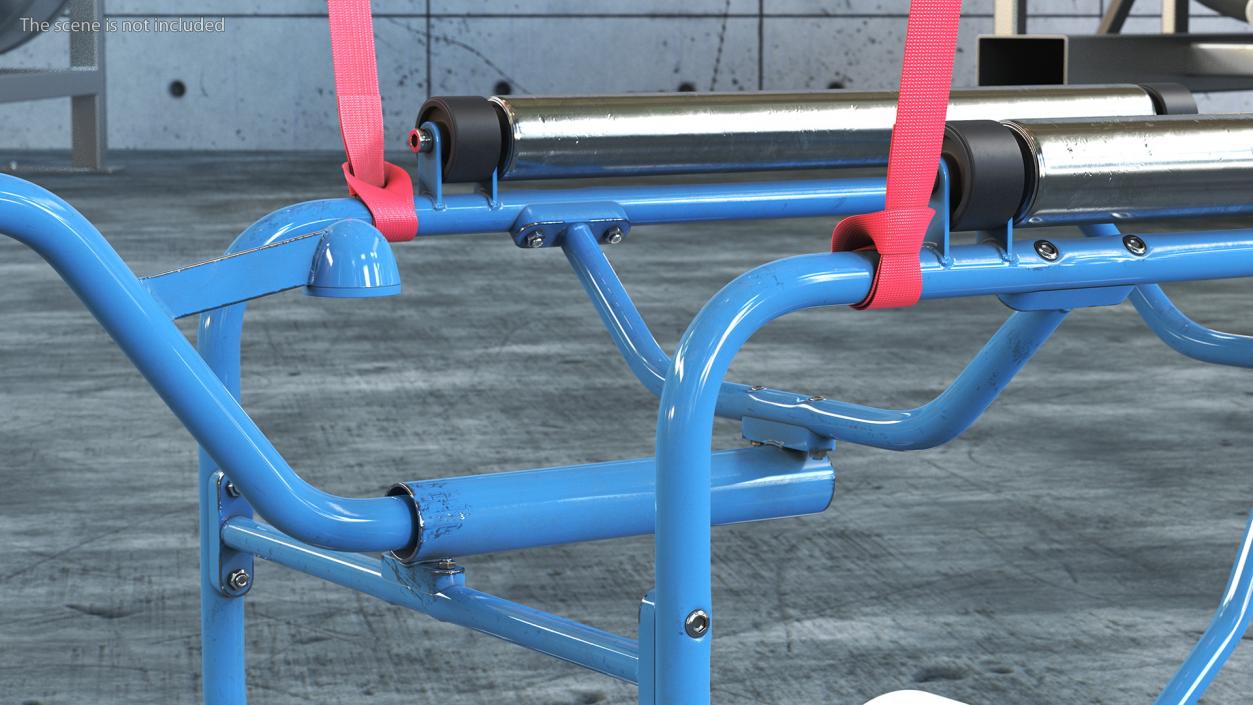 Drum Cradle with Lever Handle 3D model