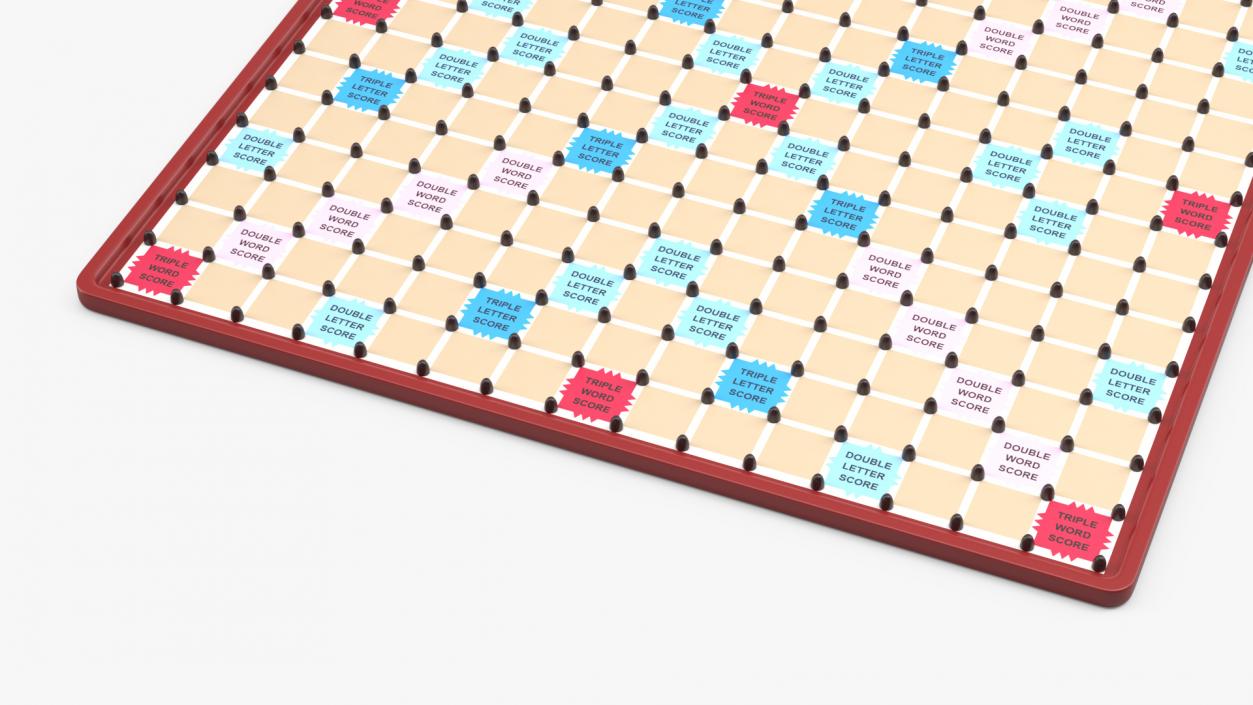 Board Scrabble 3D model