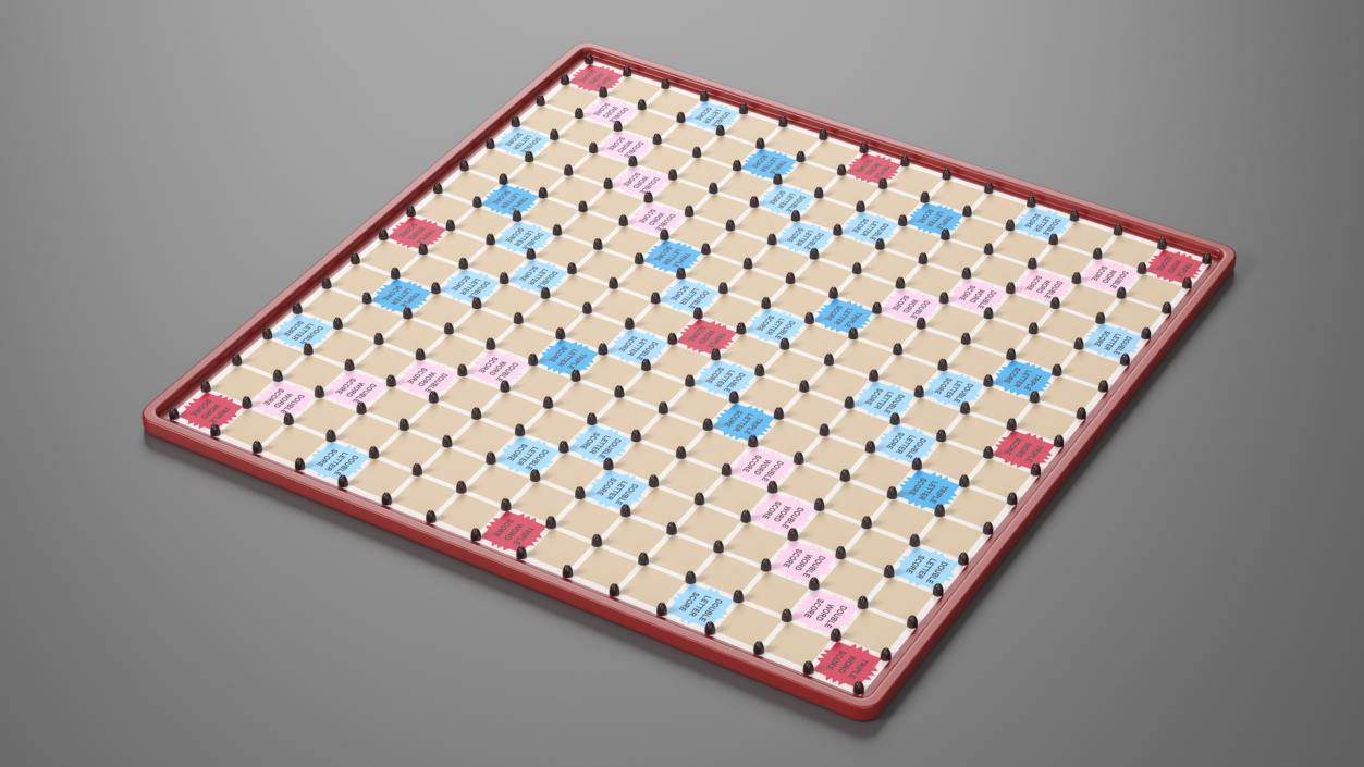 Board Scrabble 3D model