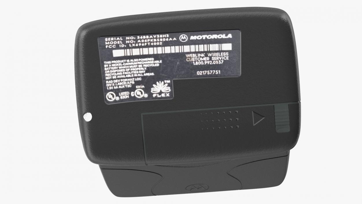 3D model MOTOROLA T900 Pager with Screen Off