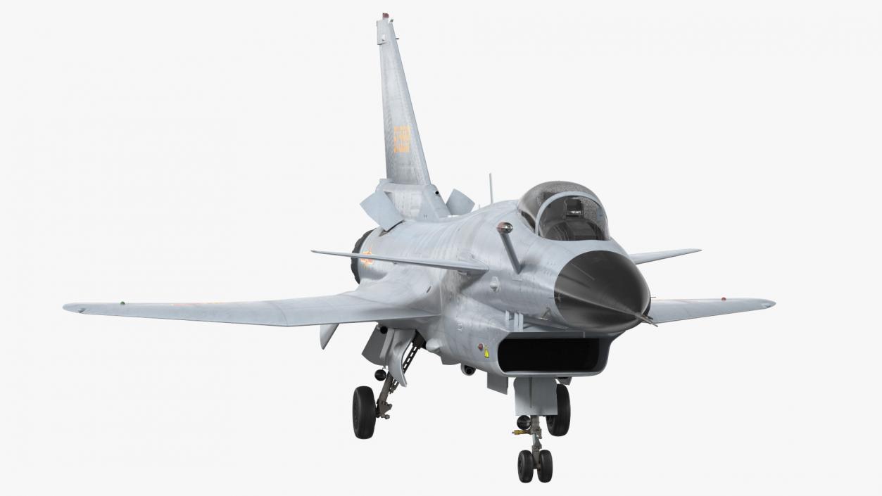 Chengdu J10 A Vigorous Dragon 3D model